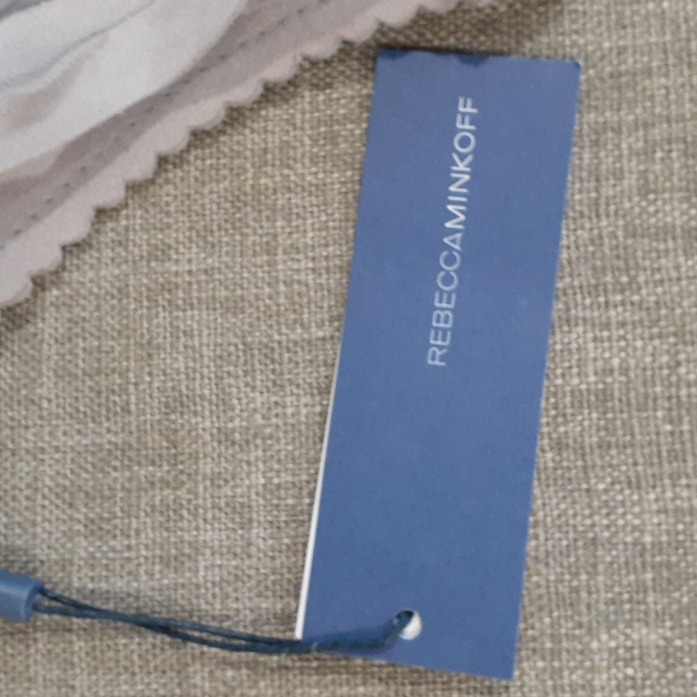 Rebecca minkoff cardamon grey plum suede dress Nwt size 4 - Picture 13 of 15